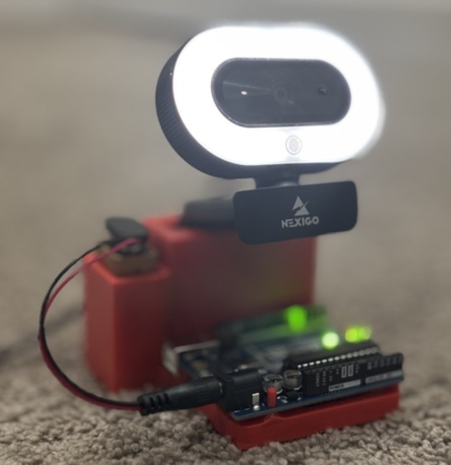 BlazeWatch wildfire detection prototype